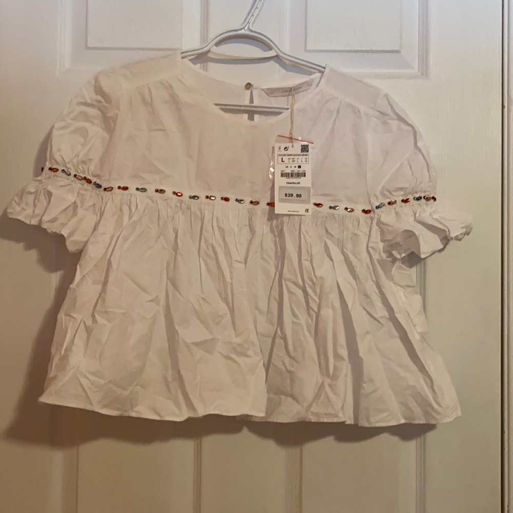 Zara shirt size L NWT